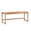 Bench 01 | Warm Brown Wood