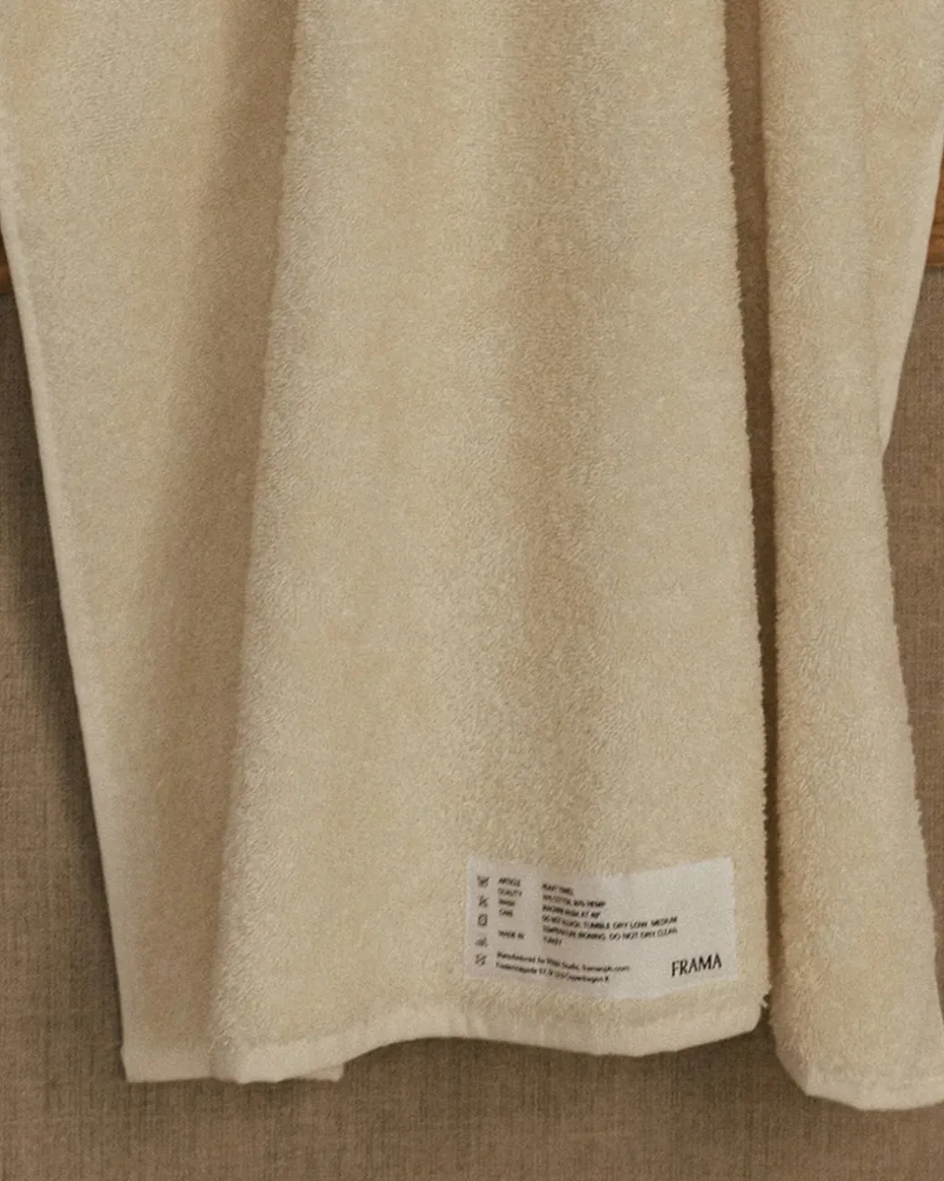 Heavy Towel | Bone White | Bath Towel
