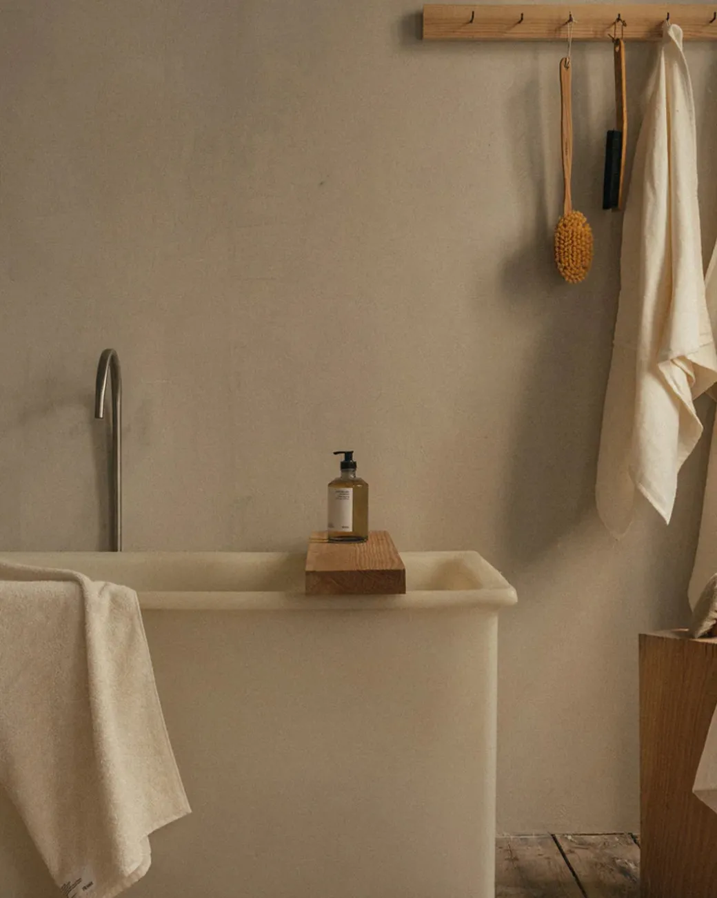 Heavy Towel | Bone White | Bath Towel