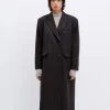 Wool Long Coat | Java