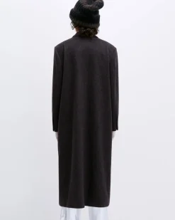 Wool Long Coat | Java