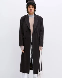 Wool Long Coat | Java