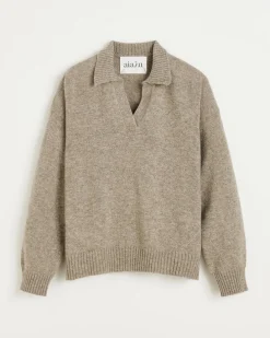 Optica Polo Sweater | Pure Soil