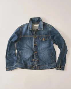 Washed Arch Denim Jacket | Sawyer Wash