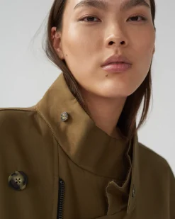 Water Resistant Coat | Loden