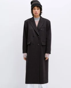 Wool Long Coat | Java