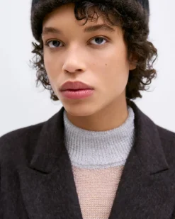 Wool Long Coat | Java